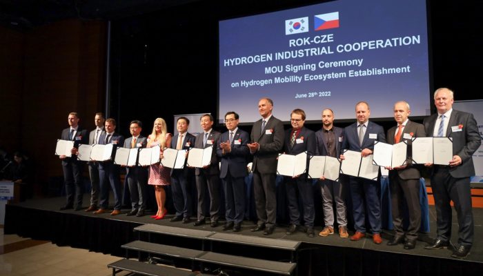 České společnosti plánují spolupráci s Korejskou republikou v oblasti vodíkové mobility