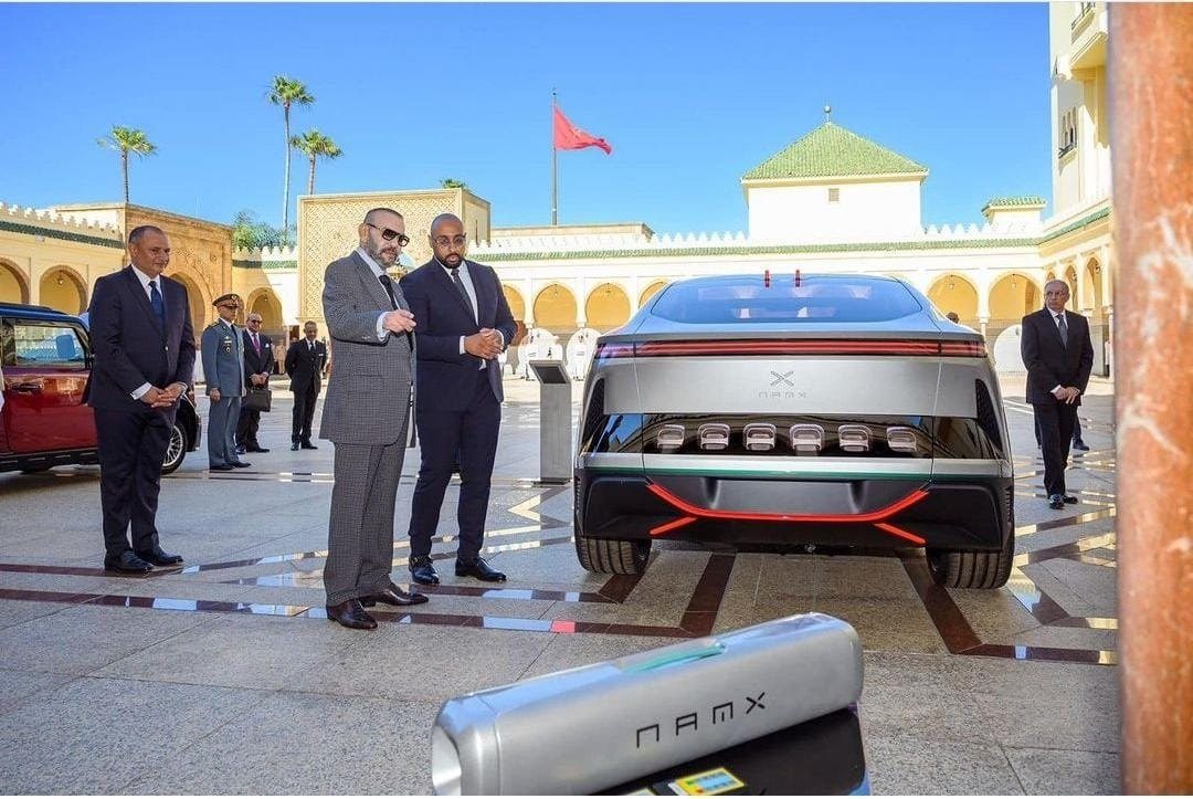 Automobily „made in Morocco“: slavnostní představení modelu první marocké automobilky a prototypu vodíkového vozidla z marocké iniciativy králi Mohammedu V.