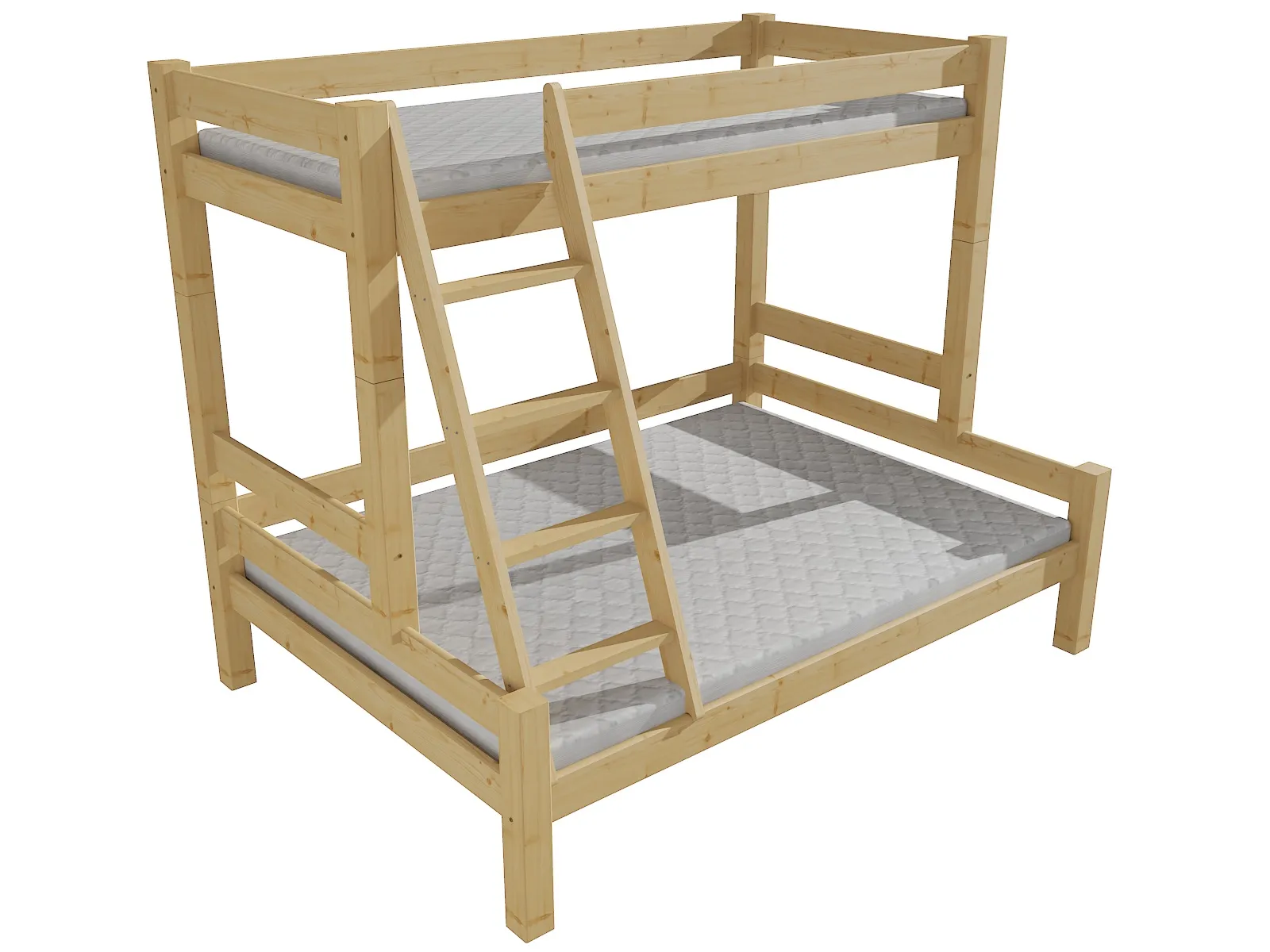 Borovicový nábytek - patrové postele