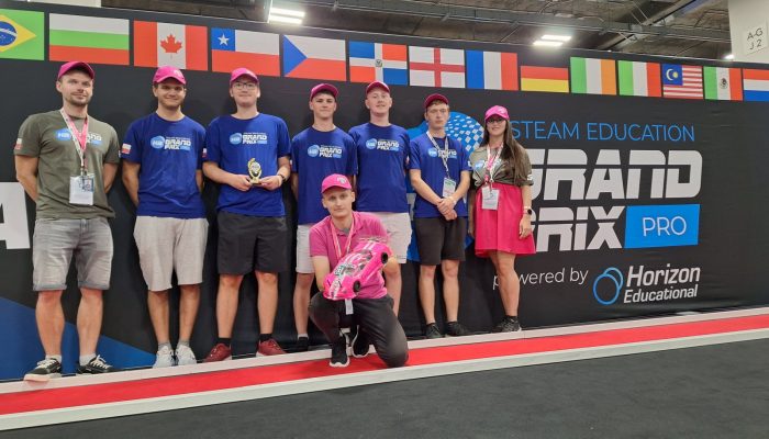 Studenti z Česka s vodíkovou formulí bodovali ve světovém finále H2GP PRO v Las Vegas