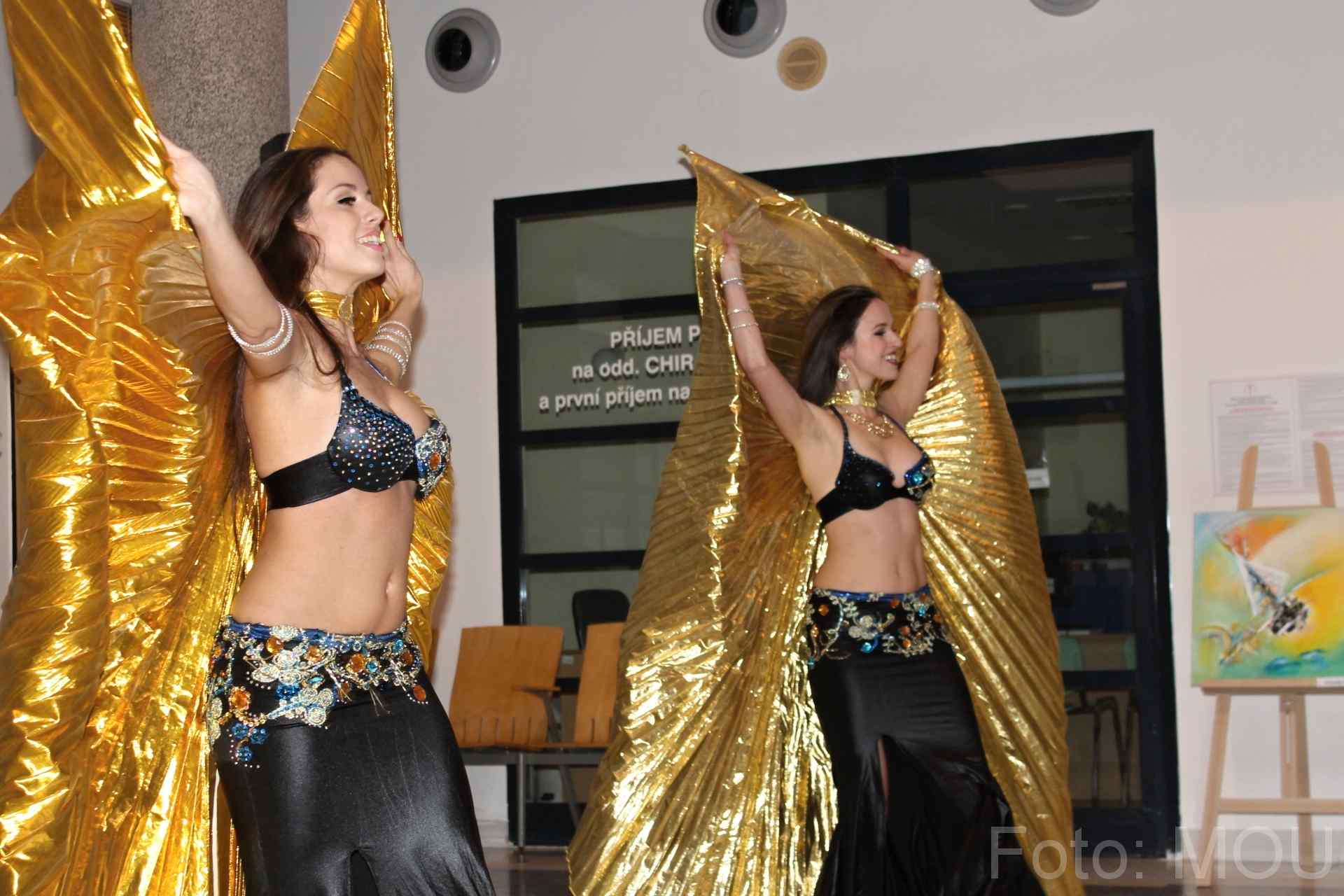 Břišní tanečnice skupiny Shaheen